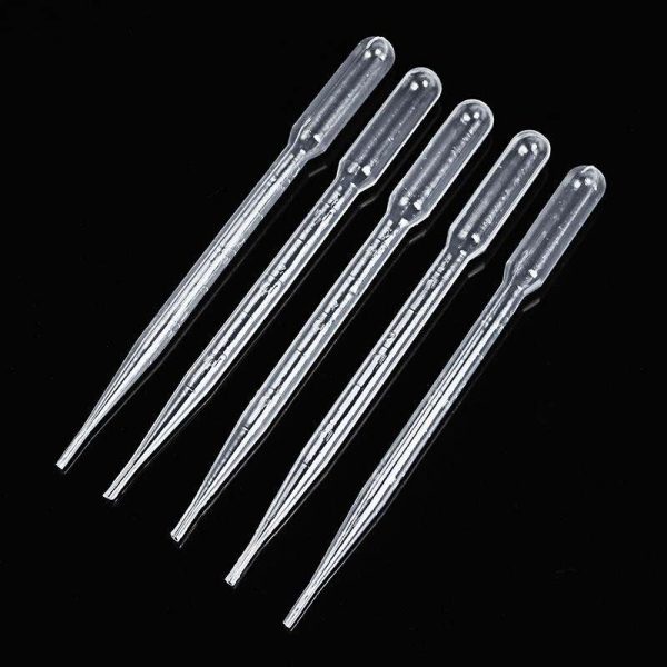 Pipetas de plástico