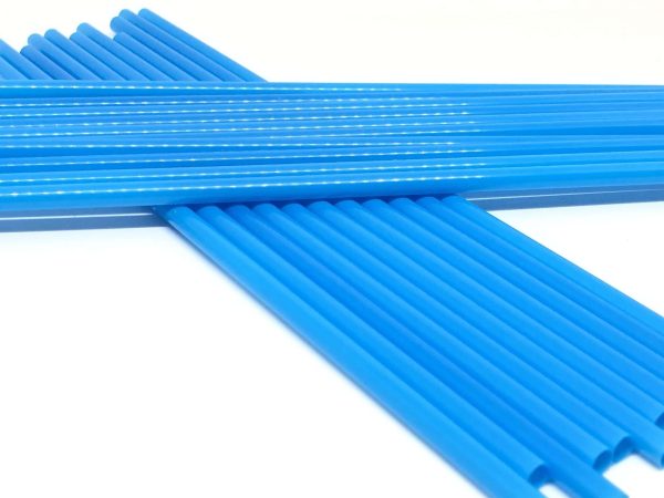 Pajitas azul