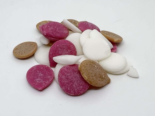 Drops de 3 sabores (yogurt, frambuesa y caramelo)